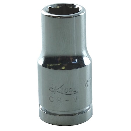 K-Tool International 1/4" Drive, 9/32" SAE Socket, 6 Points, Stnd 6Pt, 1/4"Dr, 9/32 KTI-21109
